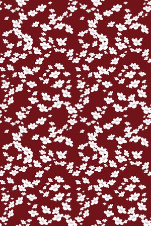 白色印花华亿平台图片