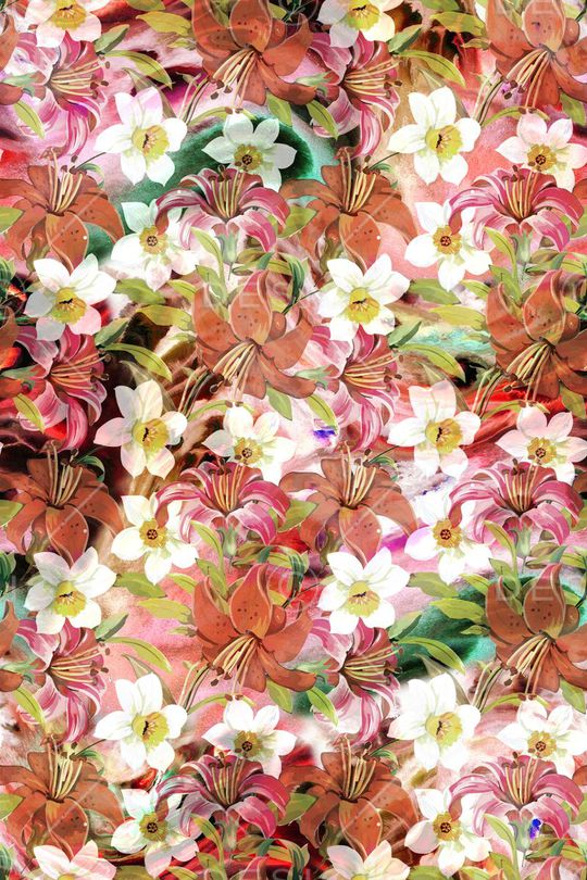 时尚潮流印花华亿平台图片