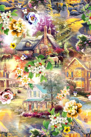 时尚印花华亿平台图片