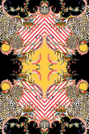 时尚印花华亿平台图片