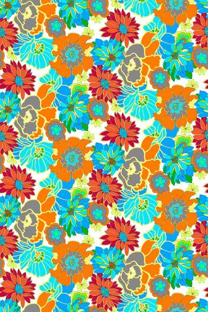 花朵印花华亿平台图片