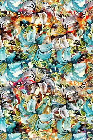 复古印花华亿平台图片