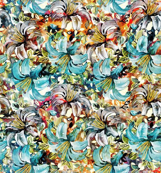 复古印花华亿平台图片