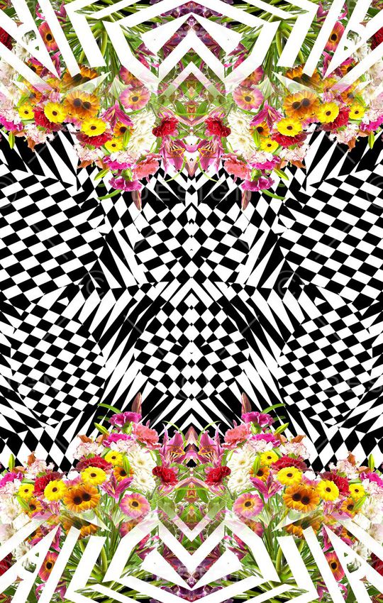 格子印花华亿平台图片