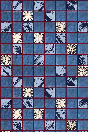 抽象男装图案印花华亿平台图片