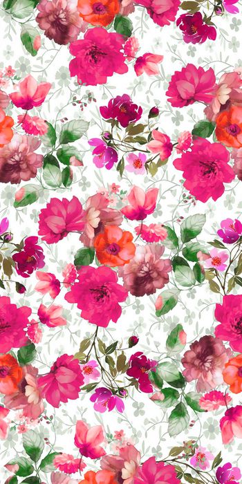 555516-手绘 水彩花卉 