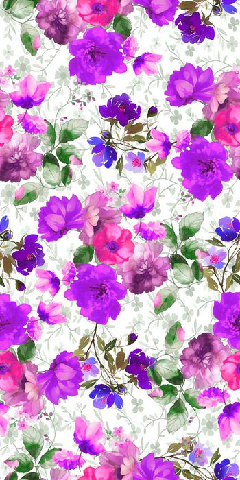 555517-手绘 水彩花卉 