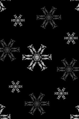 抽象男装图案印花华亿平台图片