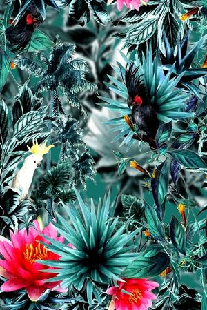 复古印花华亿平台图片