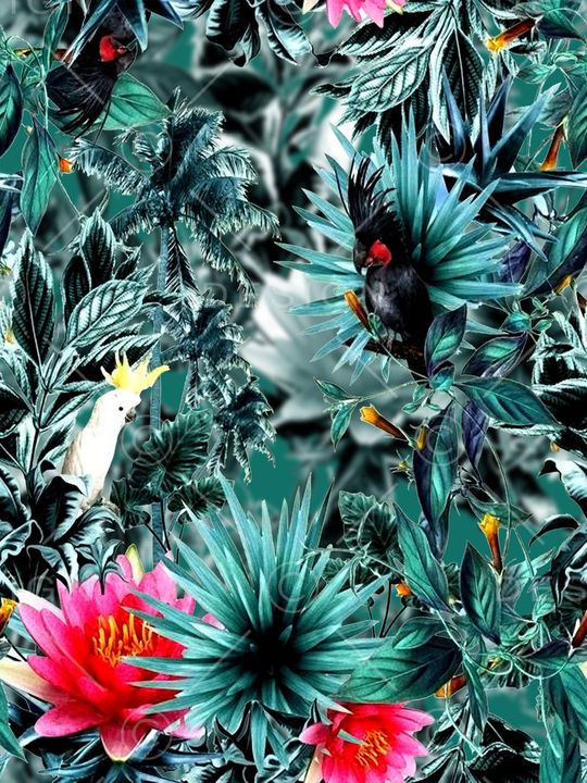 复古印花华亿平台图片