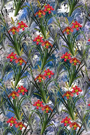 复古印花华亿平台图片