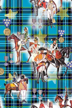 巴宝莉印花华亿平台图片