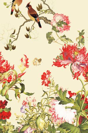 复古印花华亿平台图片