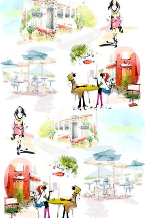 休闲印花华亿平台图片