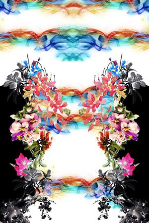 写意时尚印花华亿平台图片