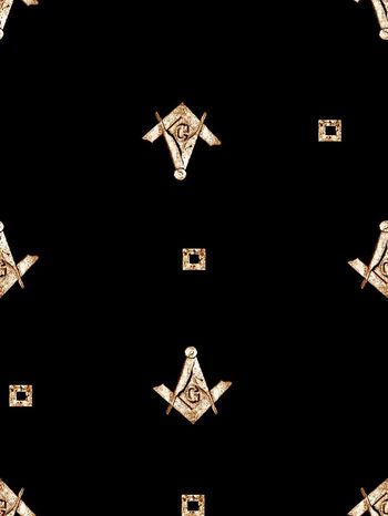 555828-抽象金属纹理几何男装图案