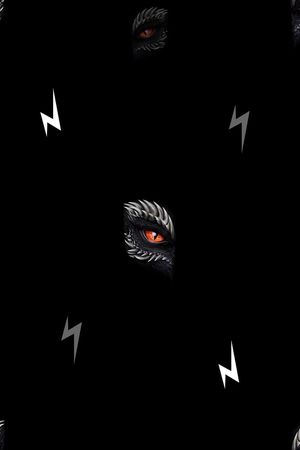 抽象男装图案印花华亿平台图片