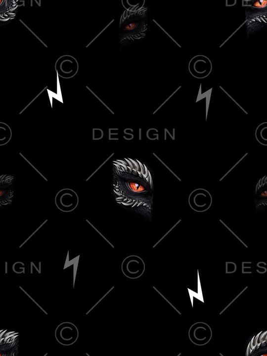 抽象男装图案印花华亿平台图片