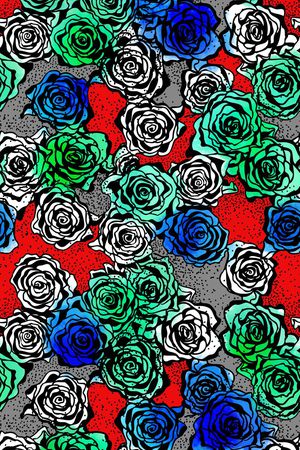 半成型花卉印花华亿平台图片