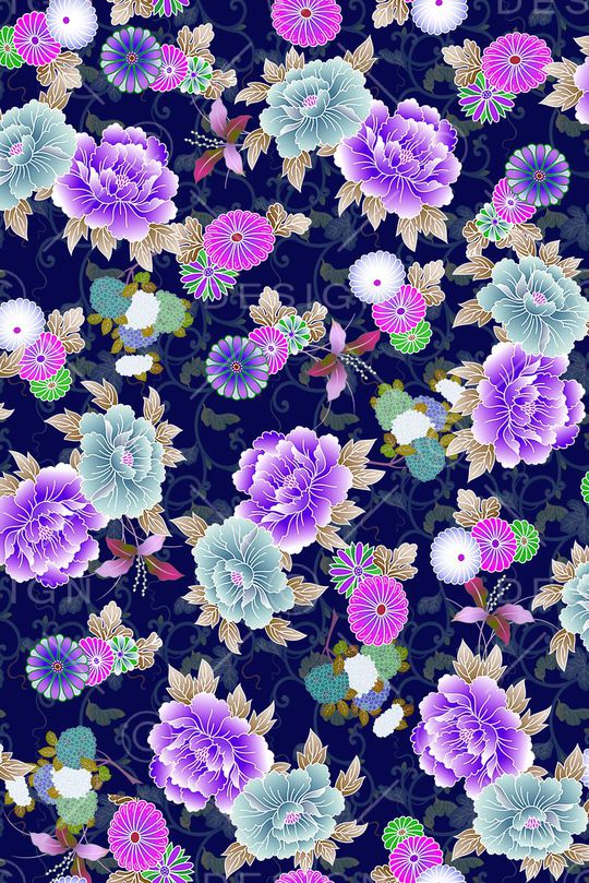 中东风格印花华亿平台图片