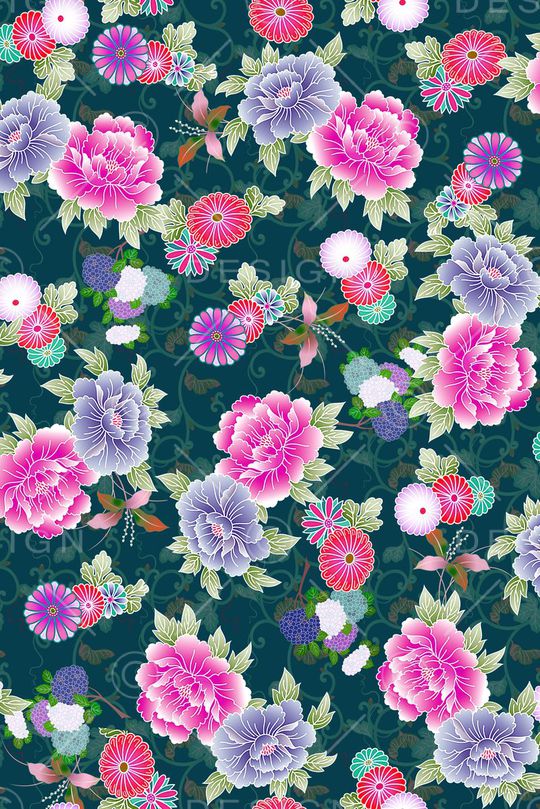 中东风格印花华亿平台图片