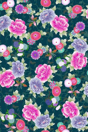 中东风格印花华亿平台图片