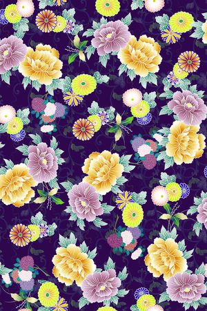 中东风格印花华亿平台图片