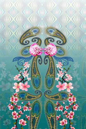 时尚印花华亿平台图片