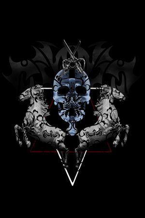 时尚潮流男装印花华亿平台图片