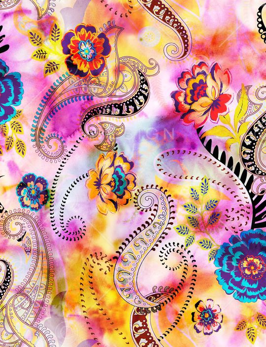 扎染印花华亿平台图片