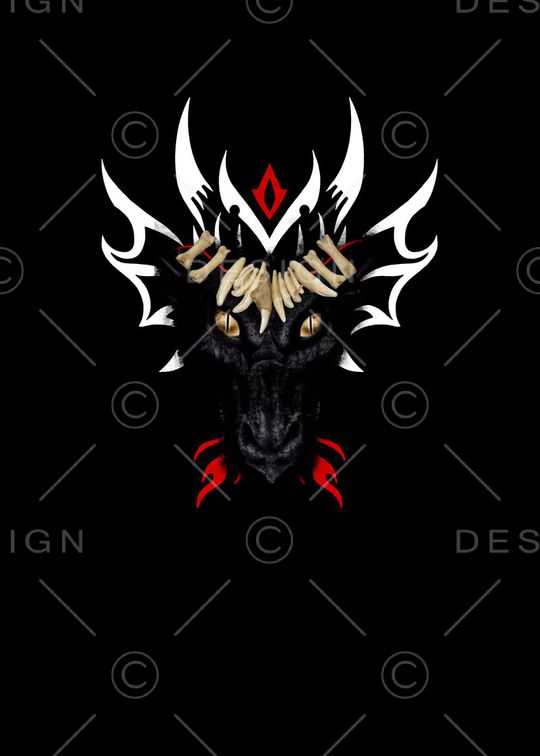 抽象男装图案印花华亿平台图片