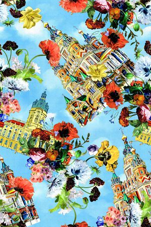 时尚印花华亿平台图片