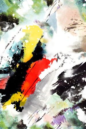 抽象印花华亿平台图片