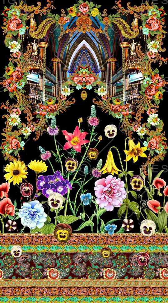 时尚印花华亿平台图片