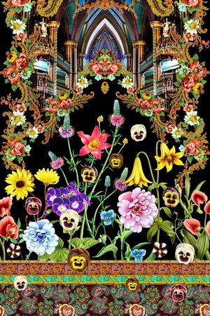 时尚印花华亿平台图片