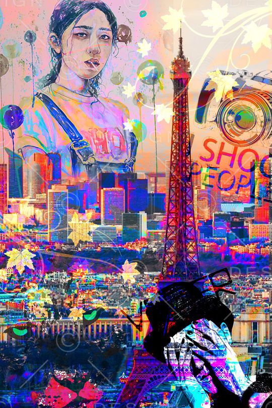 创意服装面料印花华亿平台图片