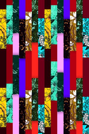 条纹印花华亿平台图片