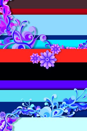 条纹印花华亿平台图片