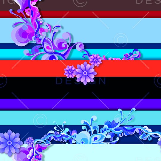 条纹印花华亿平台图片