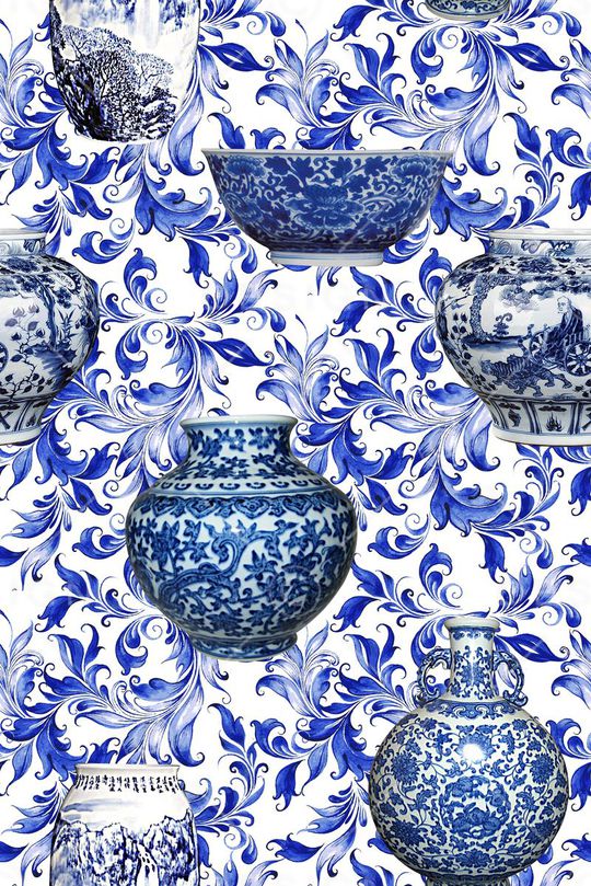 中国风印花华亿平台图片