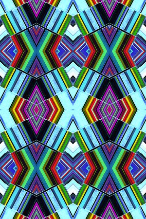 几何印花华亿平台图片