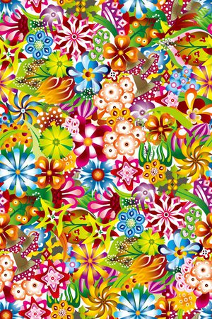 抽象印花华亿平台图片