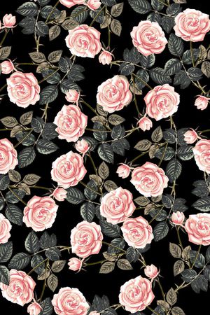 复古印花华亿平台图片