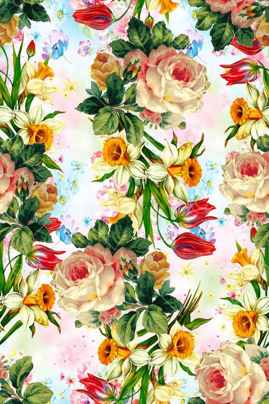 欧式宫廷风印花华亿平台图片