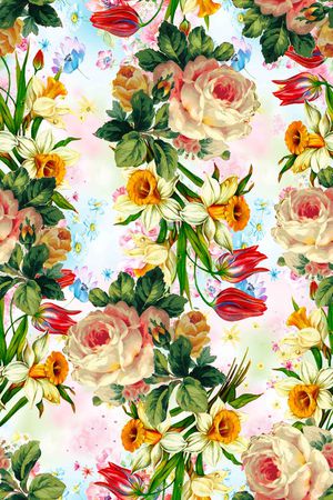 欧式宫廷风印花华亿平台图片