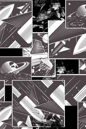 抽象印花华亿平台图片