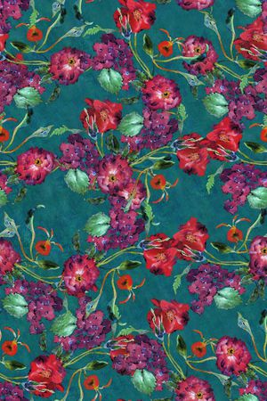 复古印花华亿平台图片