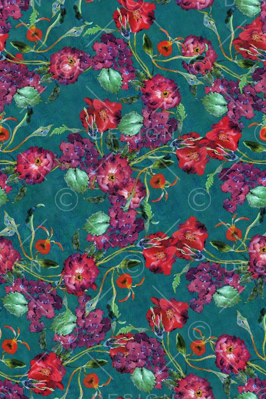 复古印花华亿平台图片