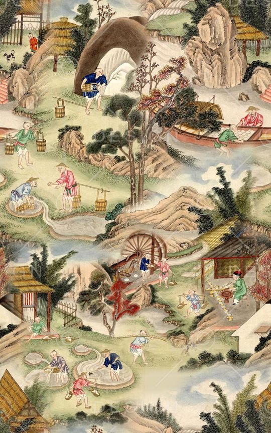 风景印花华亿平台图片