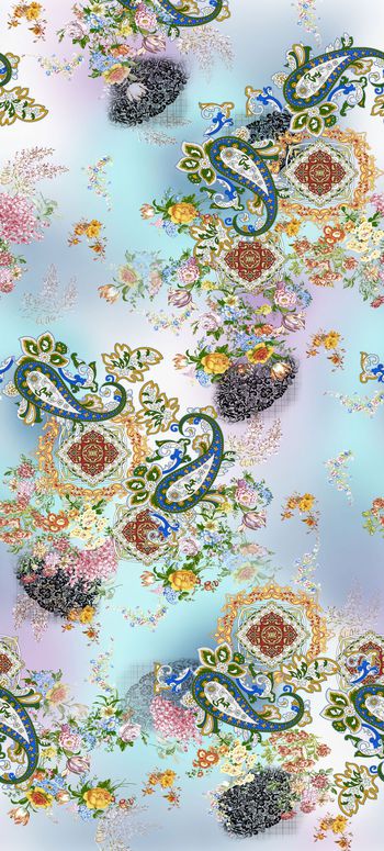 民族风印花华亿平台图片